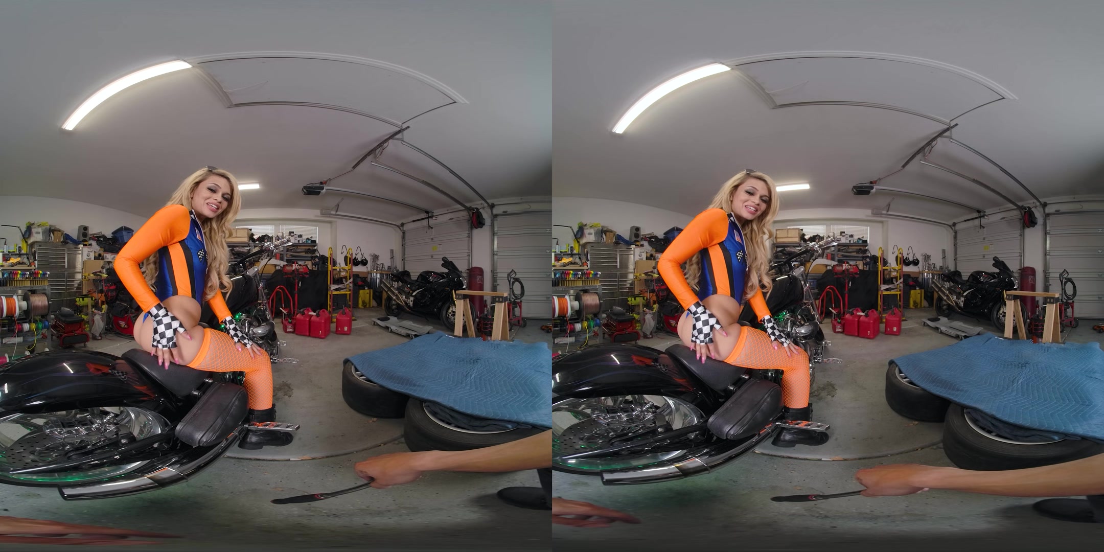 Hot Ass Biker Girl