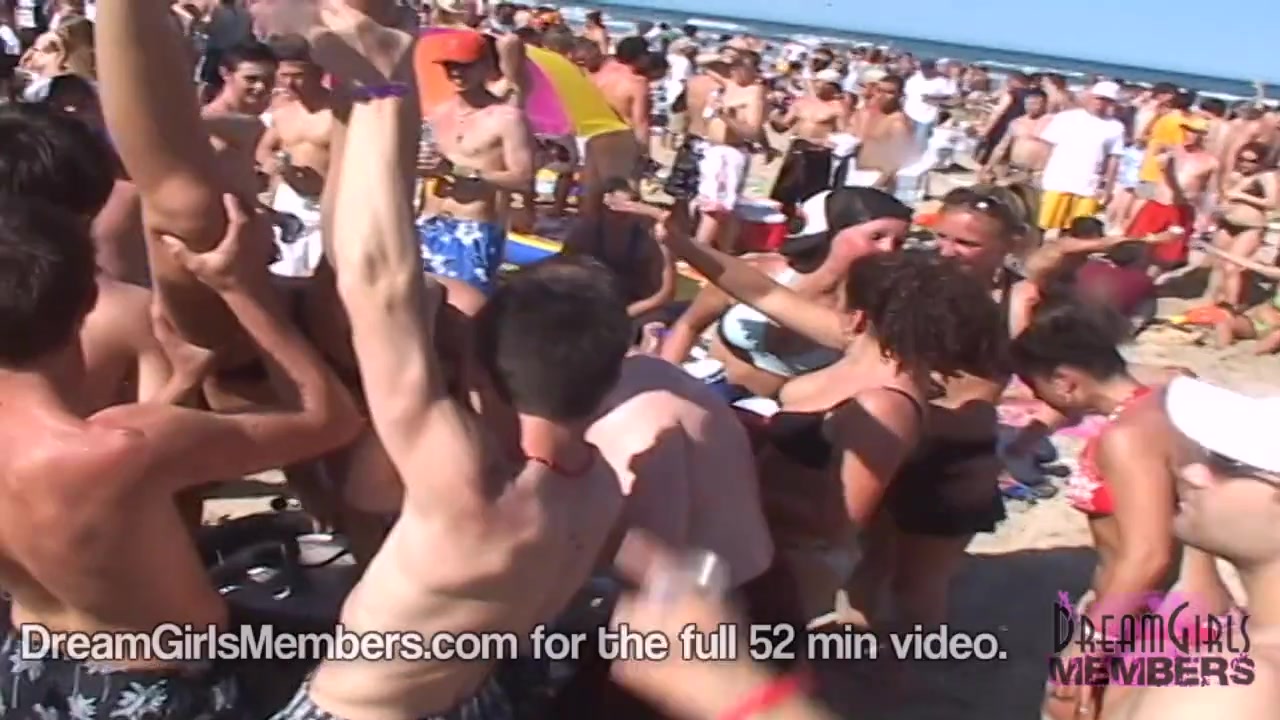 Teeny Weeny Bikini Party On Spring Break In Texas - DreamGirlsMembers