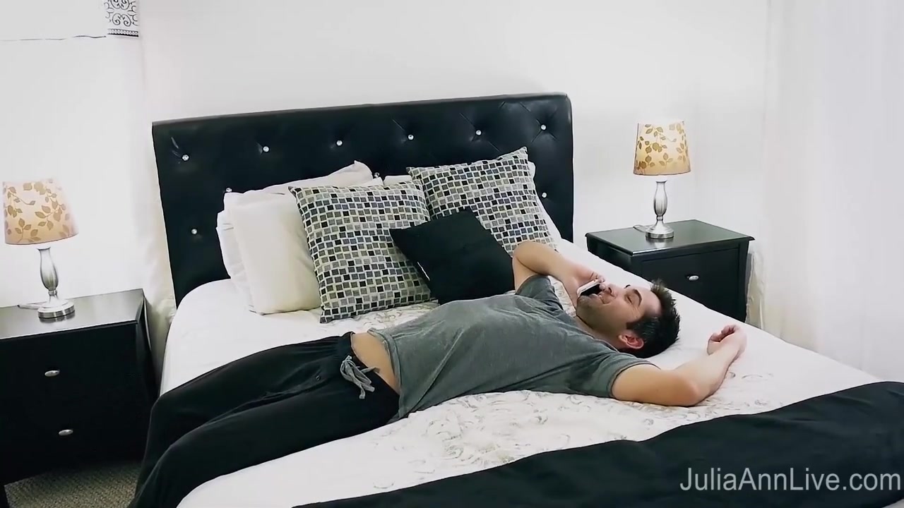 Step Mommy Sucks Her Step Sons Cock Until He - Julia Ann