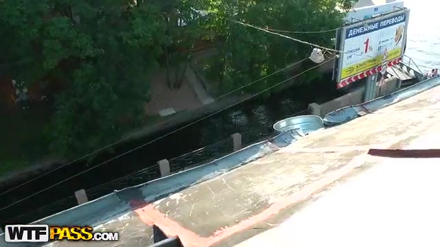 Very sexy public adventure