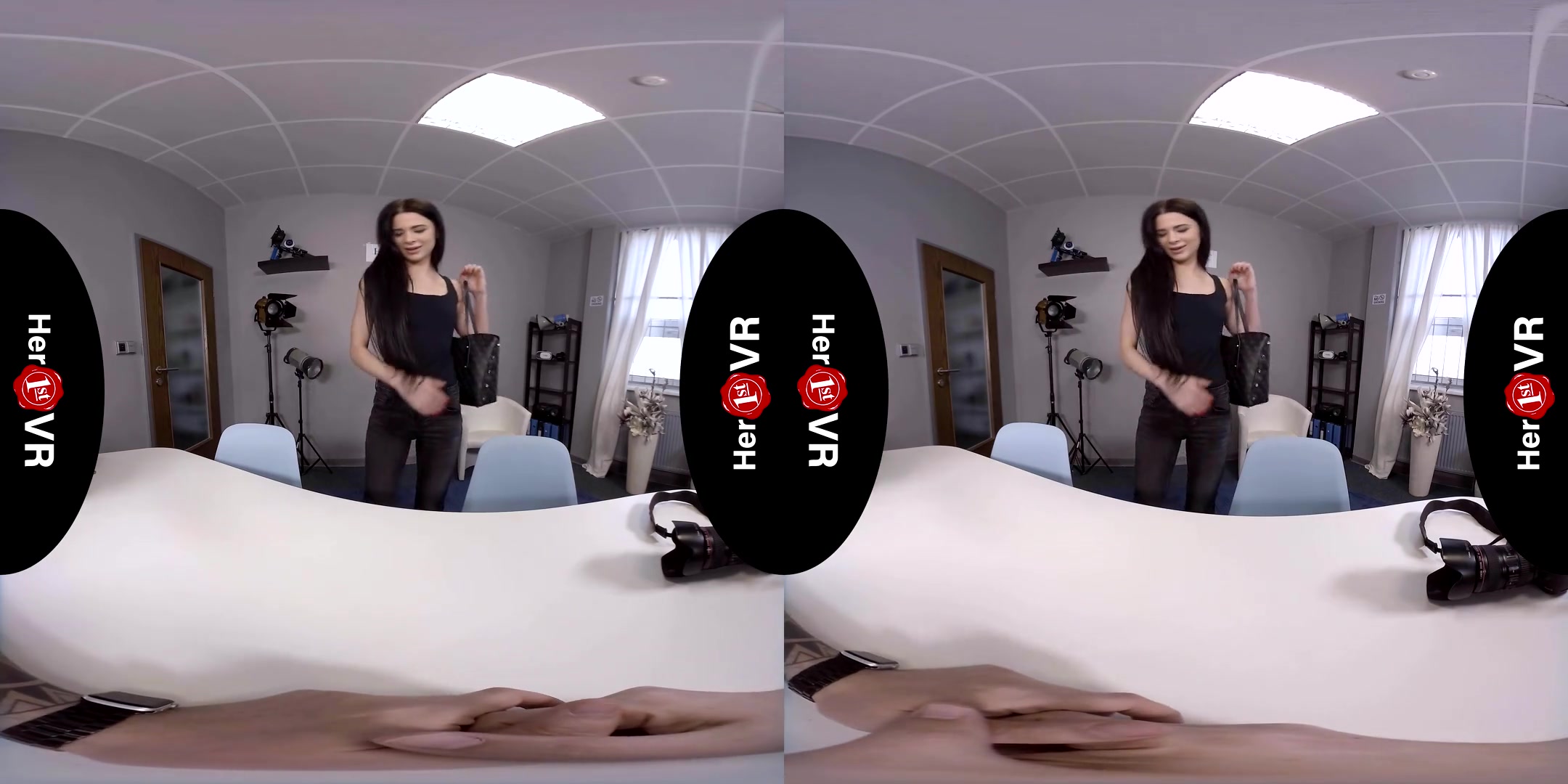 Anna - First VR Casting - Petite Amateur Fingering