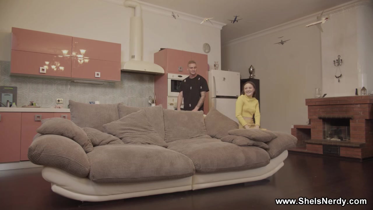 She Is Nerdy - Baby Mamby - Teeny fucked by hot neighbor
