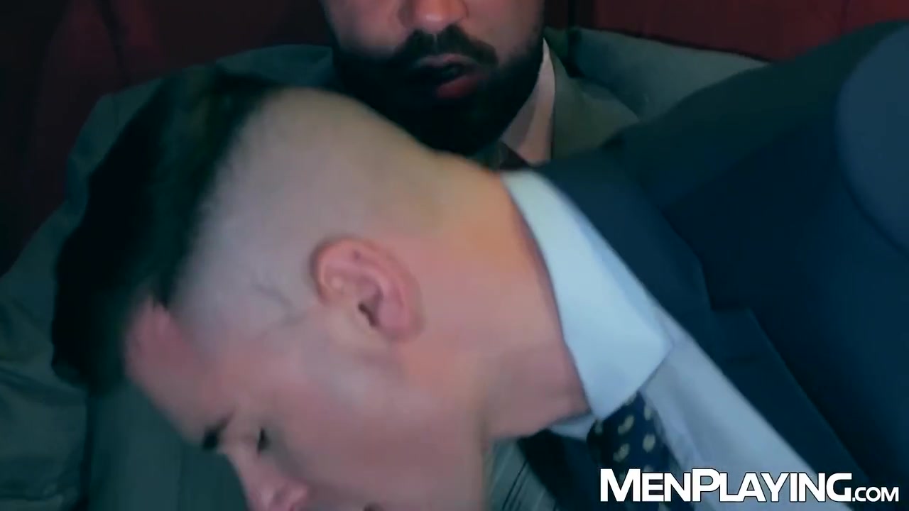 Wanking His Erect Shaft Before Ass Hammering With Bruno Max And Lukas Daken