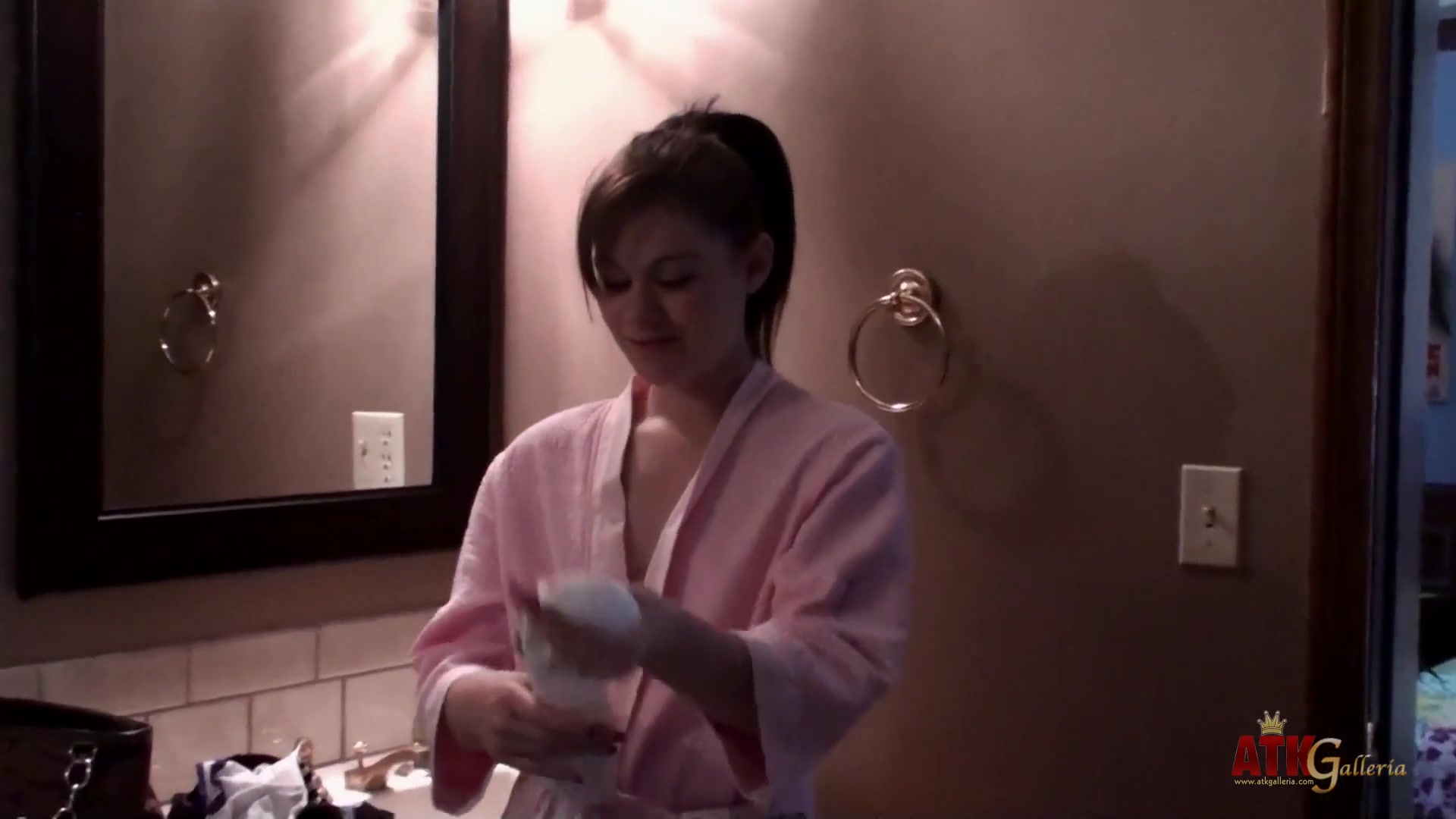 Angel changing her clothes