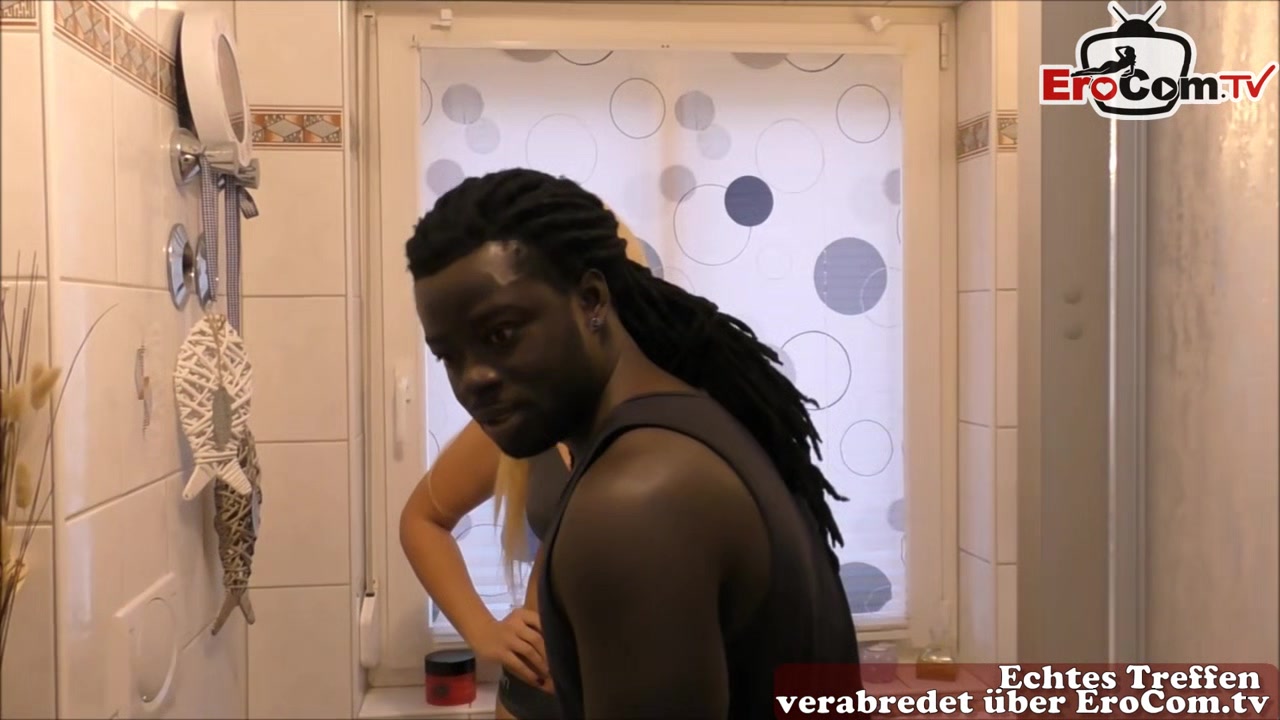 german amateur big cock guy fucks girl in bath