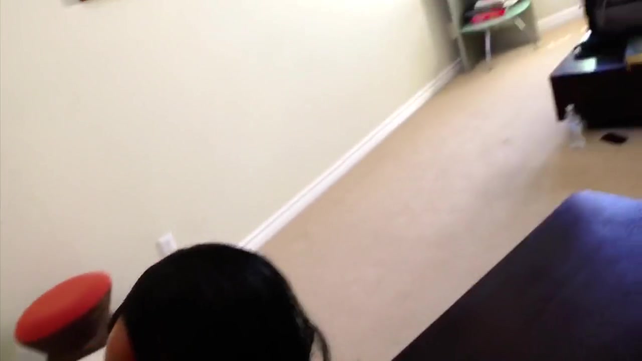 Honey Chaffin - A Horny Ebony Brunette Woman Gets Her Pussy