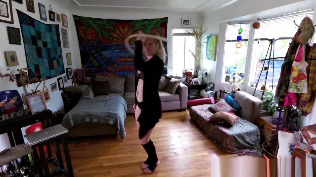 Sensual Hula Hoop Striptease - Not My Stepsister, Weirdo