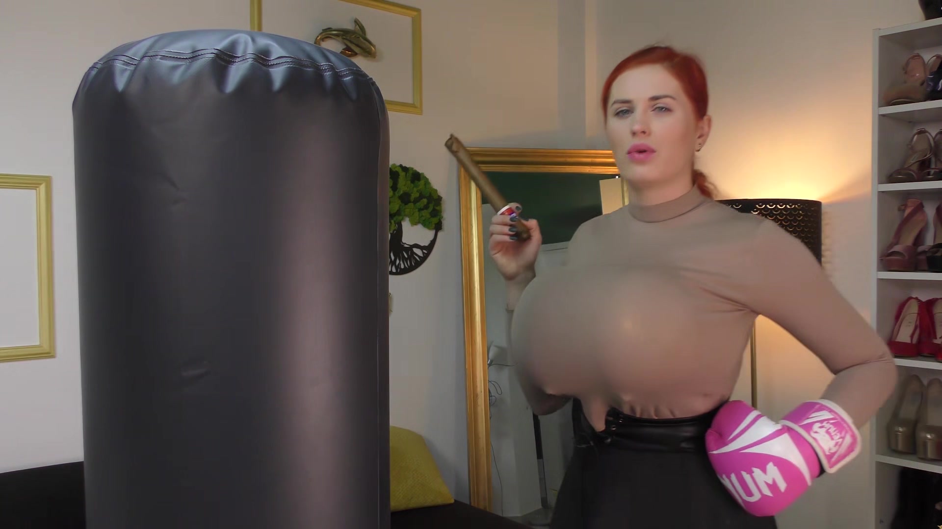 Boxing And Tough Talk - Alexsis Faye
