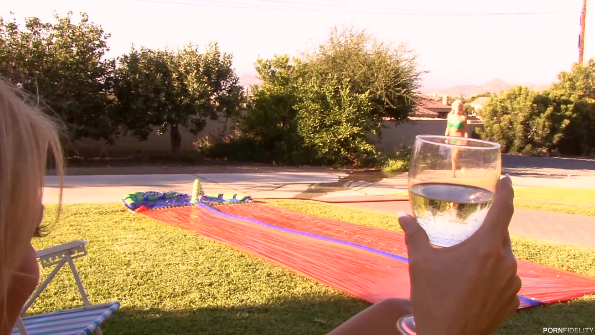 Slip'n Slide Her Pussy - Starring: Eden Adams, Kelly Madison