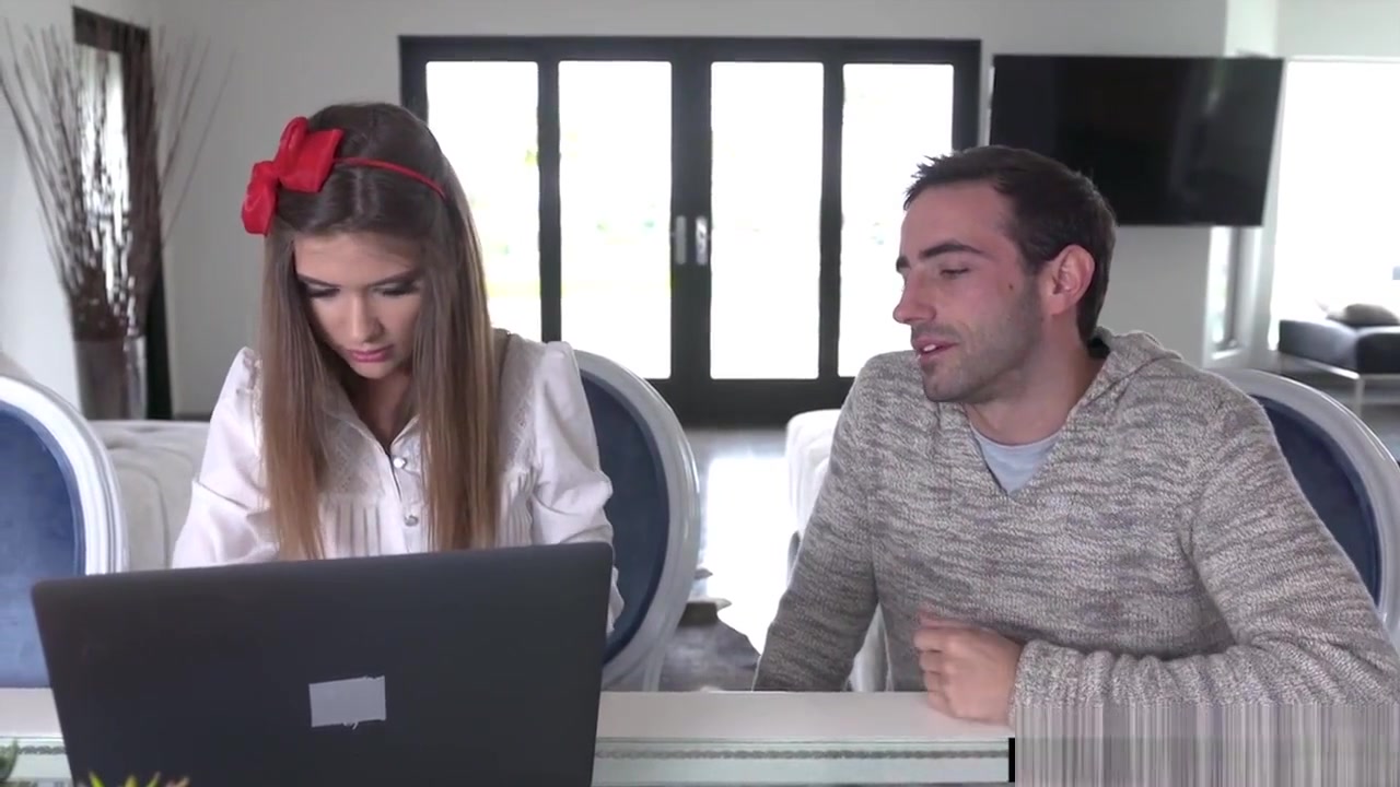 Bro punished his petite lecherous teen 18+ stepsis loophole