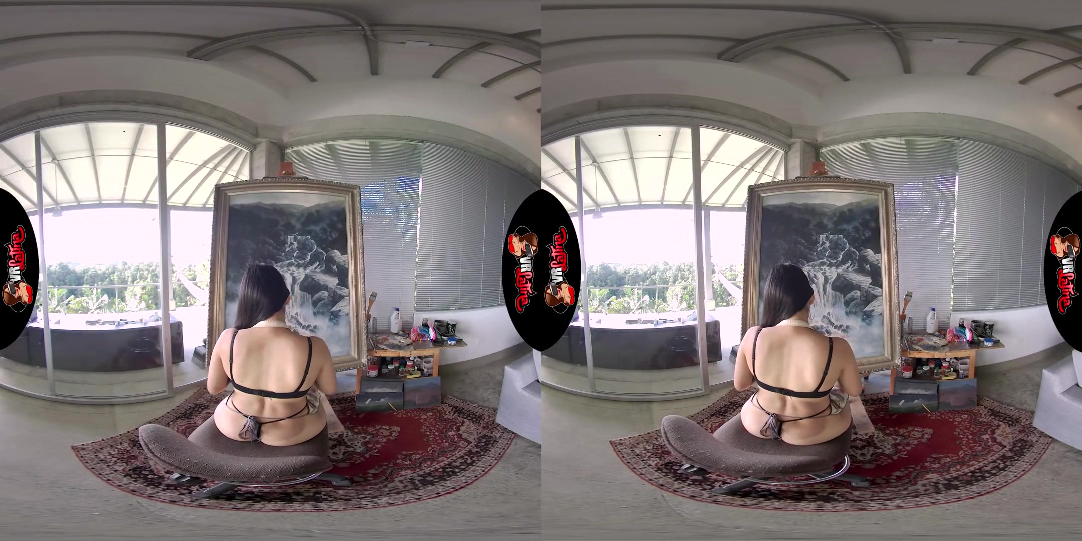 Pretty Artistic - Hot Latina Gabriela Nova with a Great Ass