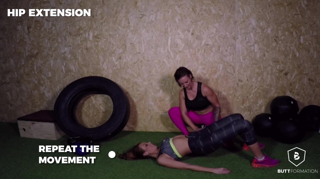 Alba De Silva in Hip Extension - ButtFormation