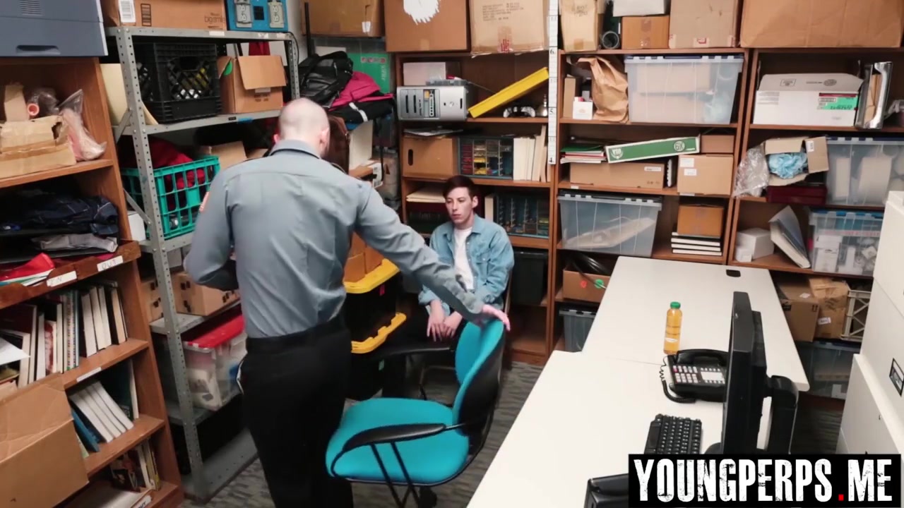 Straight teen 18+ Threatened By Lp Officer And Anal Fucked