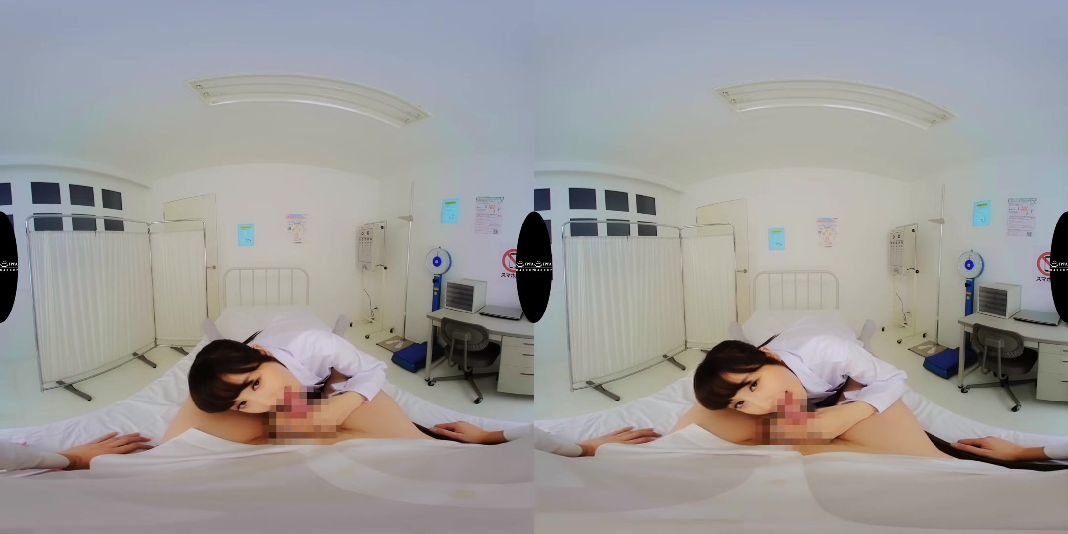 Instant-Fucking Nymphoniac Slut Doctor!; Sexy Japanese Doctor in Purple Lingerie