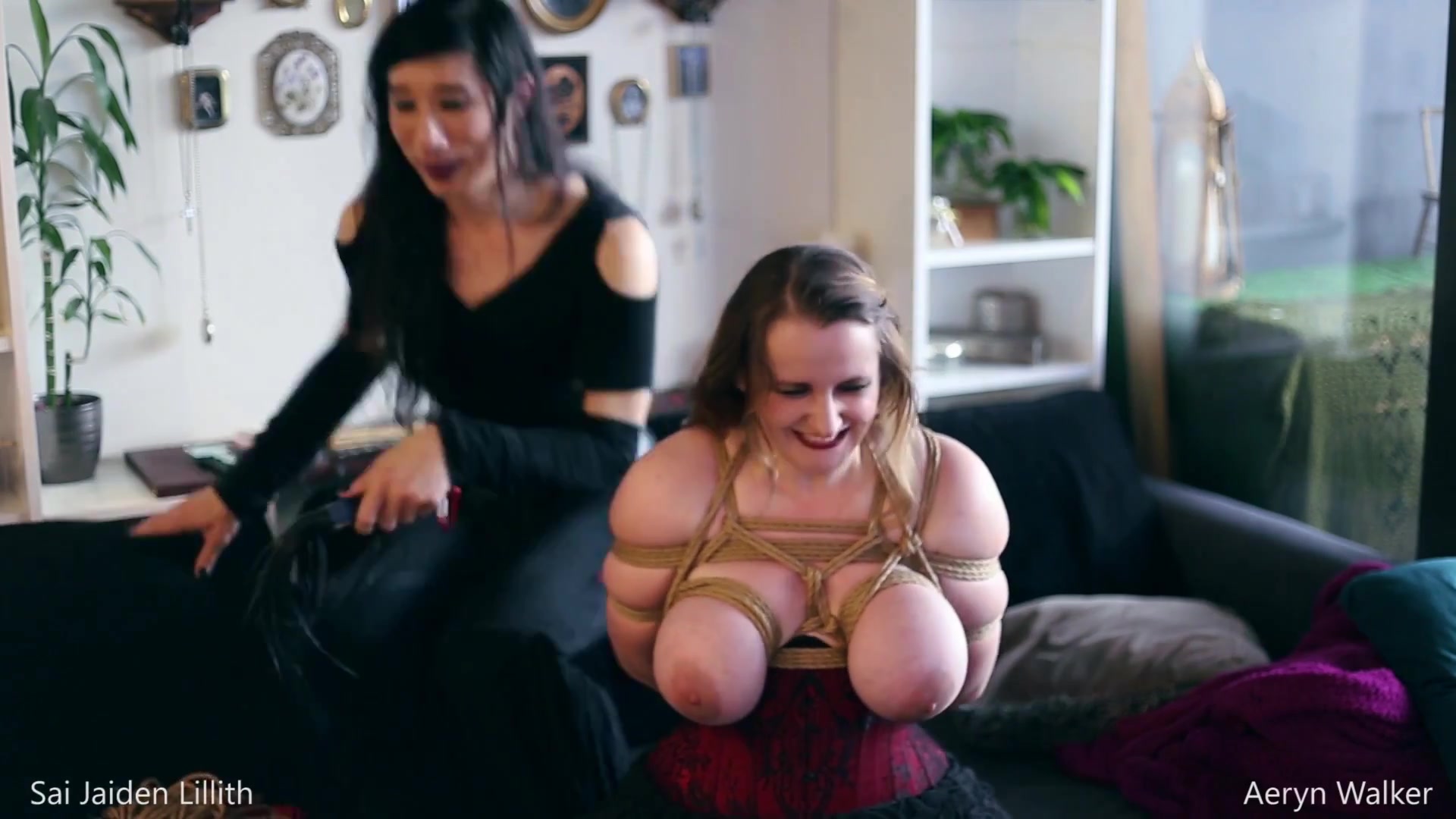 Breast Bondage Discipline With Aeryn Walker