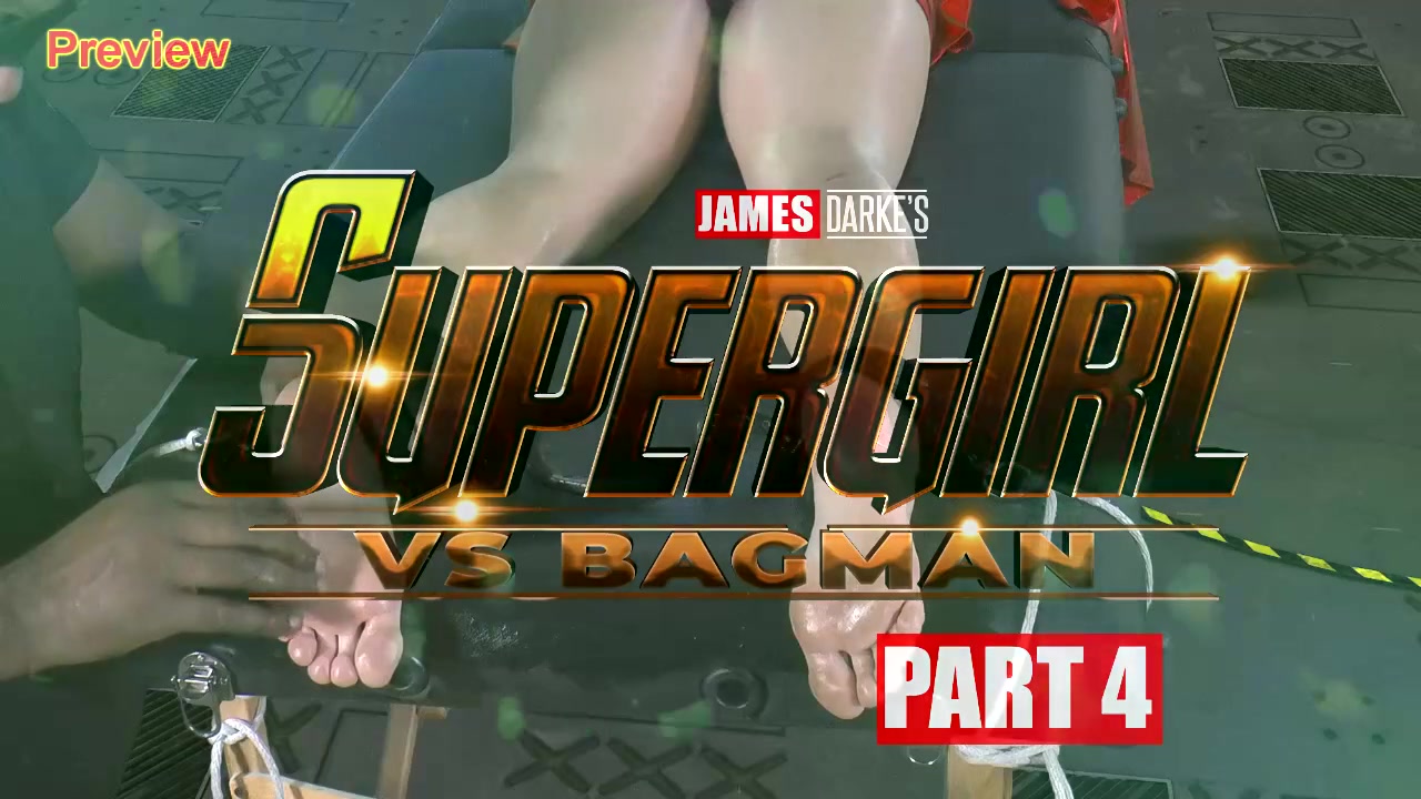 Supergirl Vs Bagman 4 - Ticklevideos
