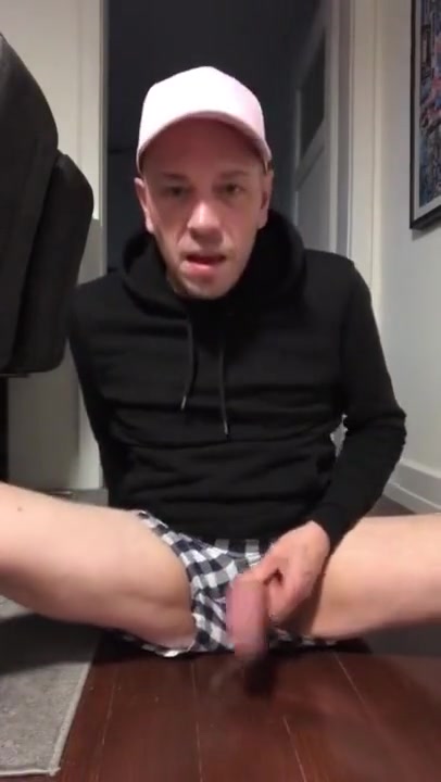 Cumshot In Boxer Shorts. Dick Kept Flopping Out