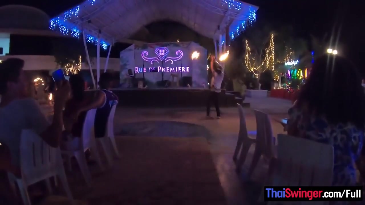 Amateur Couple Watches A Fire Show And Has Hot Sex Once Back In The Hotel