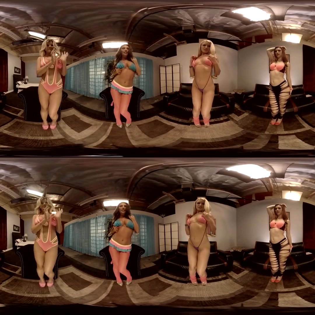 Anikka Albrite & August Ames & Adriana Sephora & Karlie Montana in Four Babes Race to Get Off - HoloGirlsVR