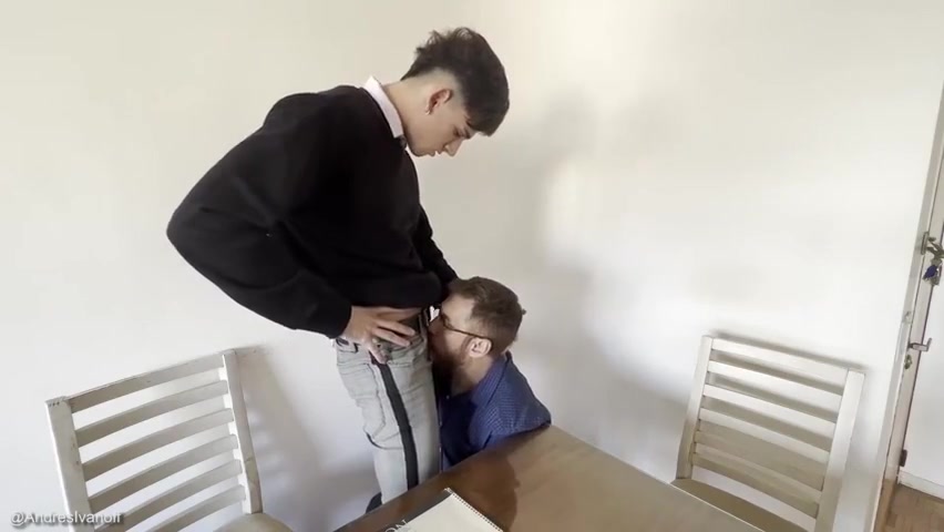 My student 18+ Emapaz Needs To Pass His Exam, And He Is Willing To Do What It Takes- Pt1