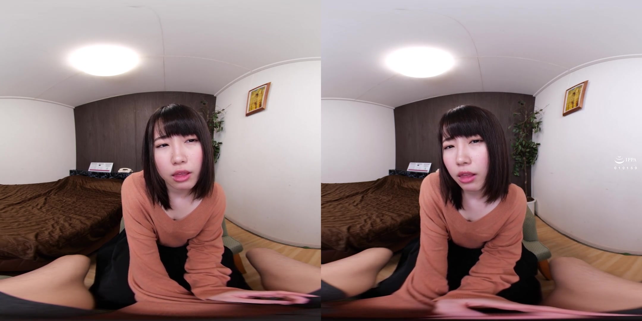 Mutual Masturbation While Showing Her Tongue; JAV Idol Blowjob and Cumplay