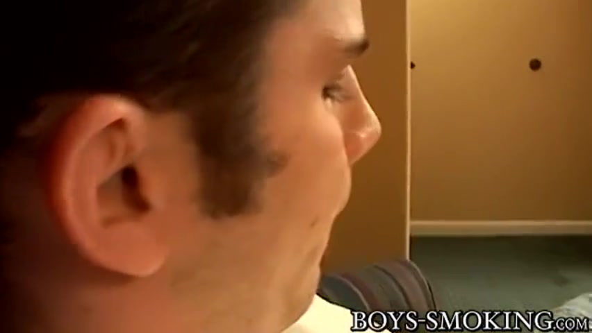 Hung Amateur Levi Cums While Smoking Cigars And Jerking Off