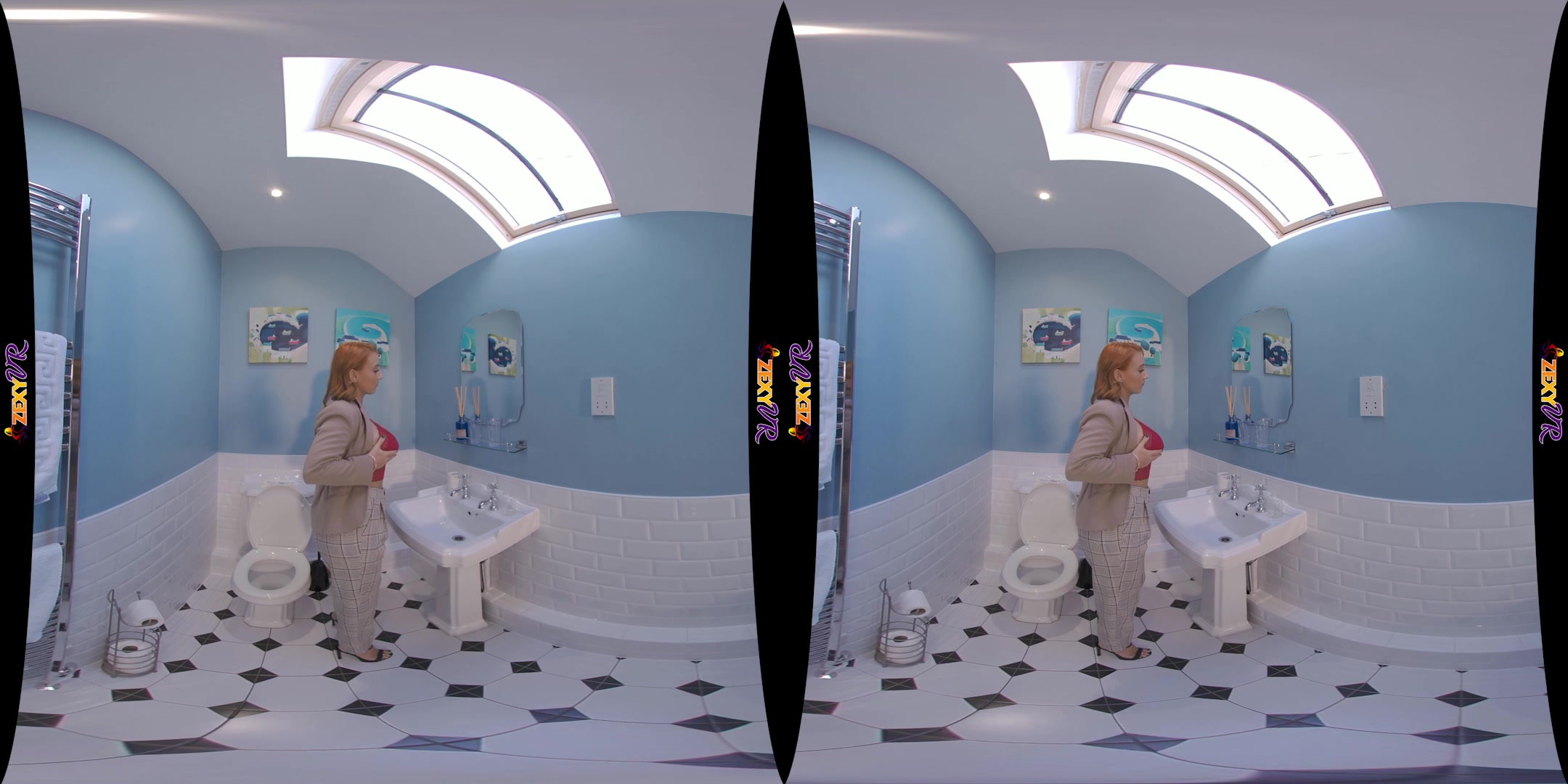 Bathroom Break featuring Robyn - ZexyVR