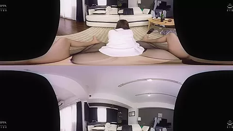 Mao Kurata in Mao Kurata Lewd Office Lady Pantyhose JOI Leads to Sex 2 - 3DV&R