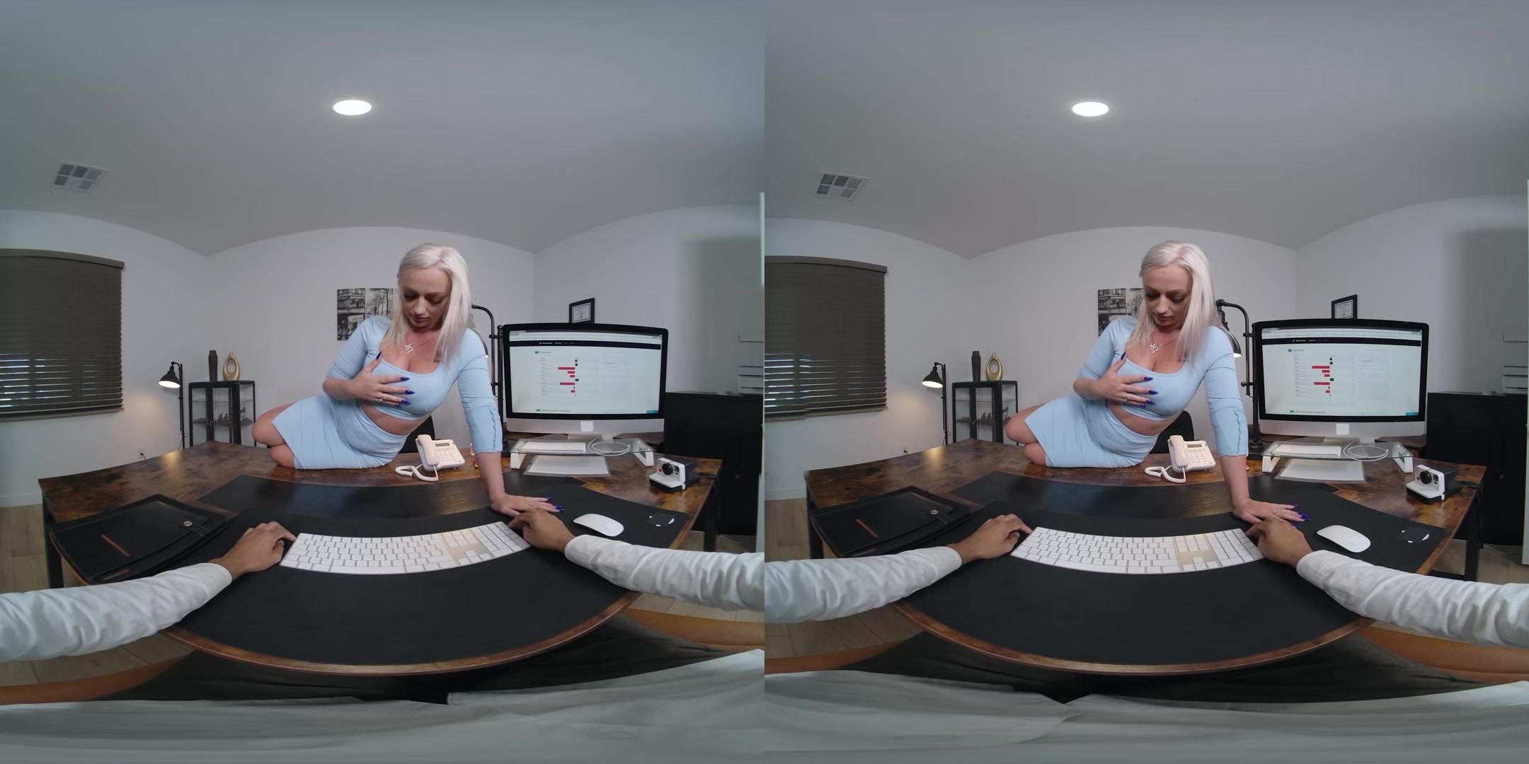 Office Temptations: Anti-Stress Boobs