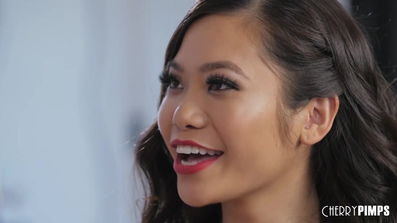Asian Babe Vina Sky Gets Interviewed in an Exclusive Scene