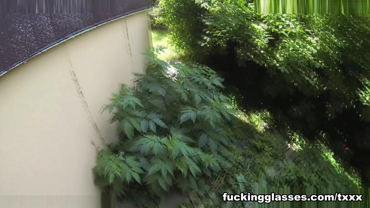 Anonymous & Iren in Casual Cock Riding Outdoors - FuckingGlasses