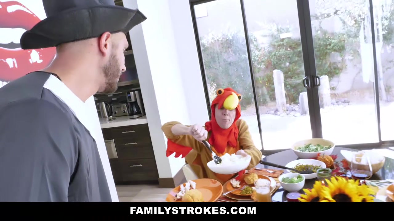 FamilyStrokes - Family Have a Thanksgiving Orgy