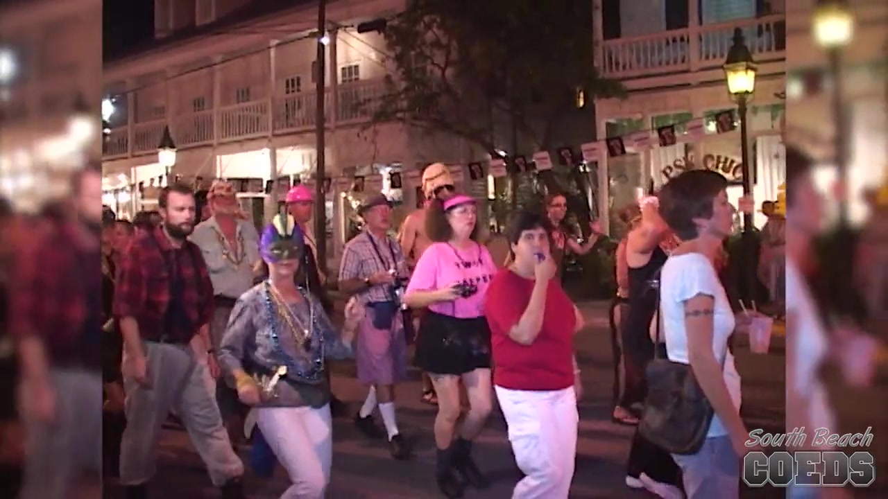 neverbeforeseen Home Video Walking Around Fantasy Fest Key West - SouthBeachCoeds