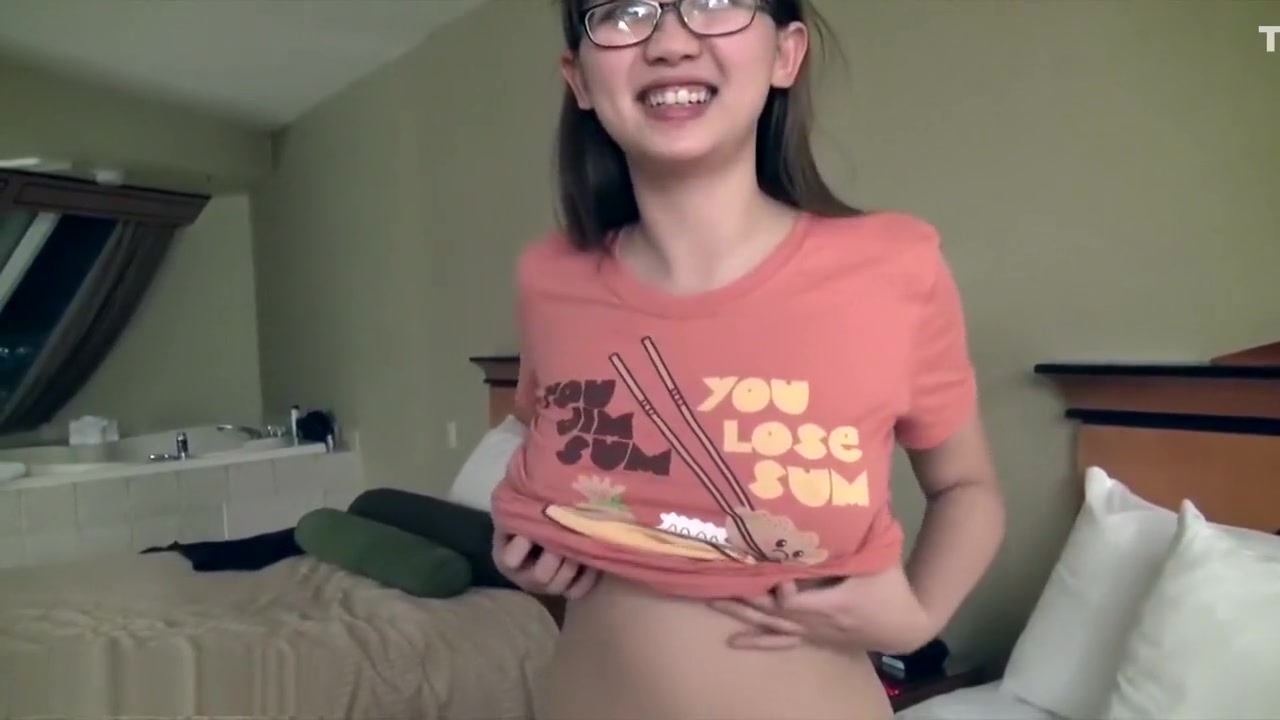 Cute busty asian girlfriend fngers