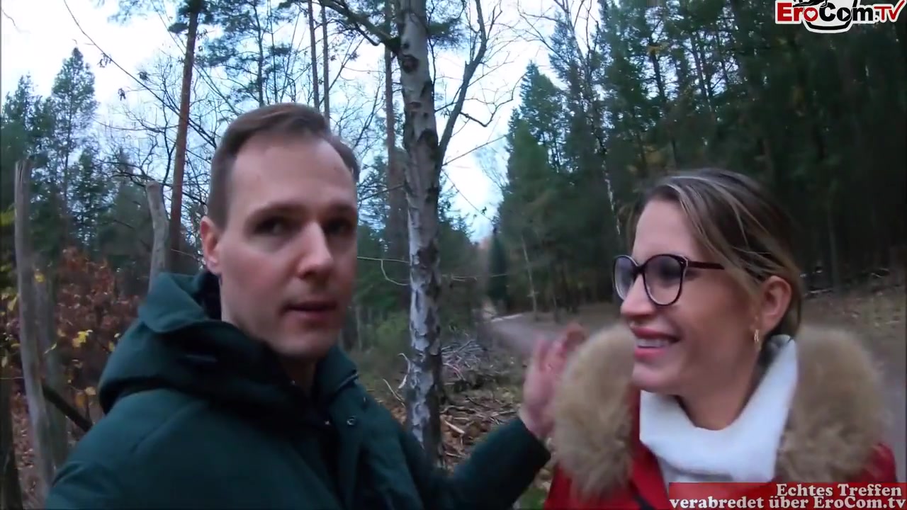 Versaute Deutsche Milf Heimlich Auf Einem Waldweg Gefickt Beim Geilen Sextref