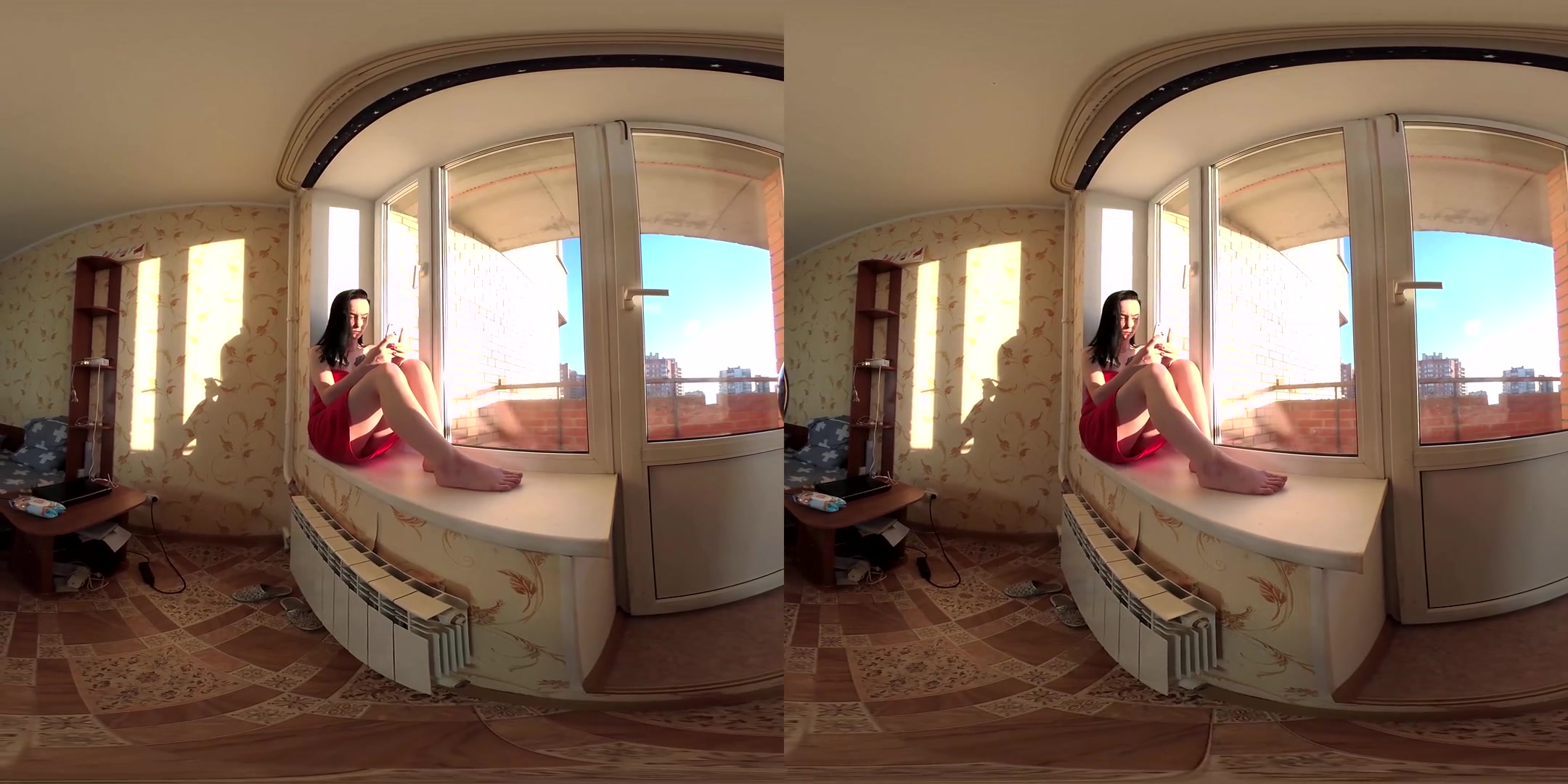 Linda in Linda Near the Window in Sunny Day - VRmodels