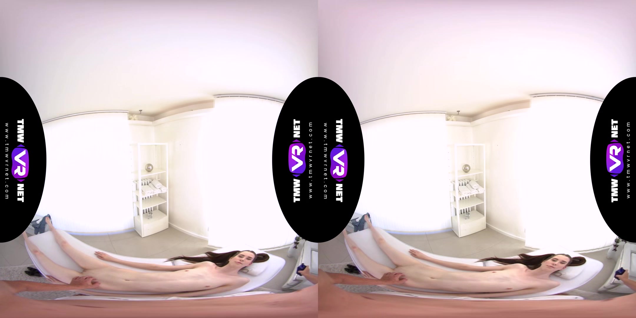 Double Blowjob From A Sweet Girl In Vr - Petite Teen Riding
