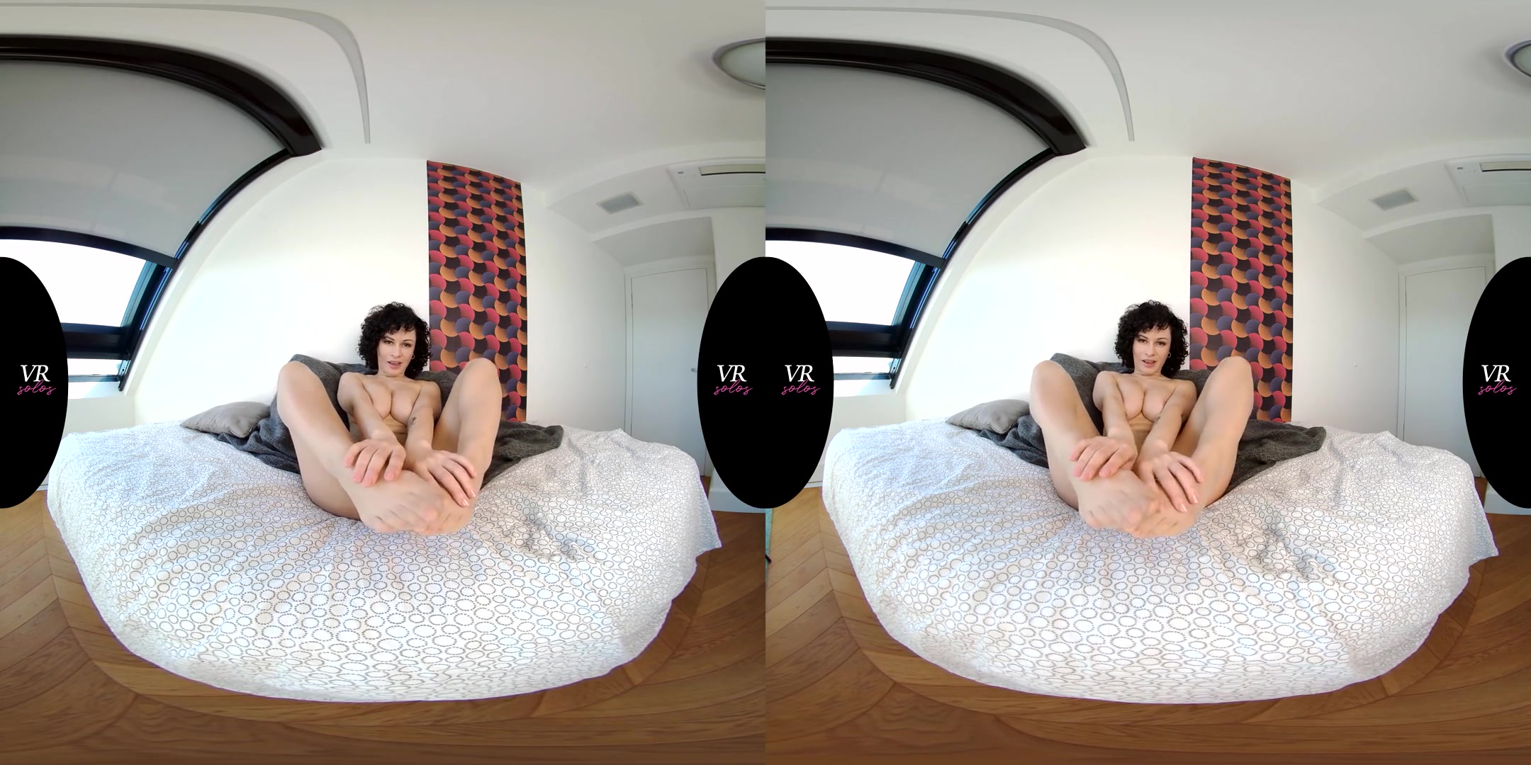 Self-Love in Pantyhose - Solo Model Fingering Toying