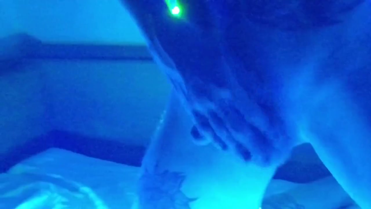 Jerking Off In Christmas Lights