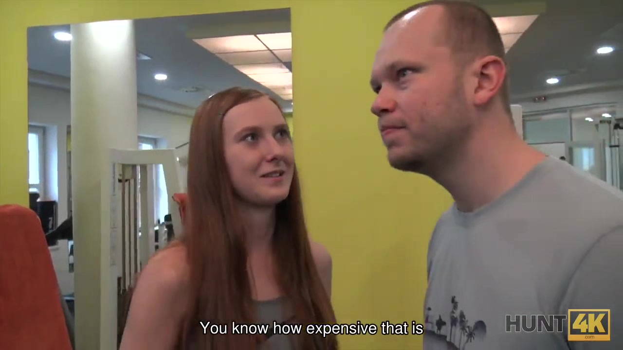 HUNT4K. Naive cuckold watches comely GF fucked hard by stranger