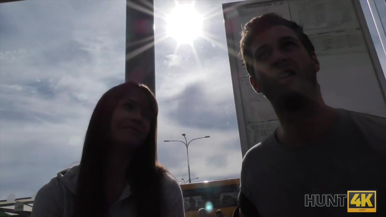 HUNT4K. Couple needs money for motel and chick decides to sell vagina