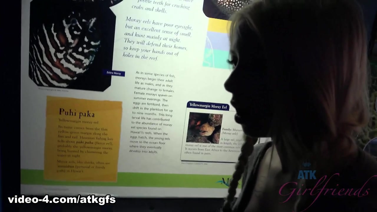 Kenzie Reeves in Kenzie Enjoys The Nude Beach, And The Aquarium - ATKGirlfriends