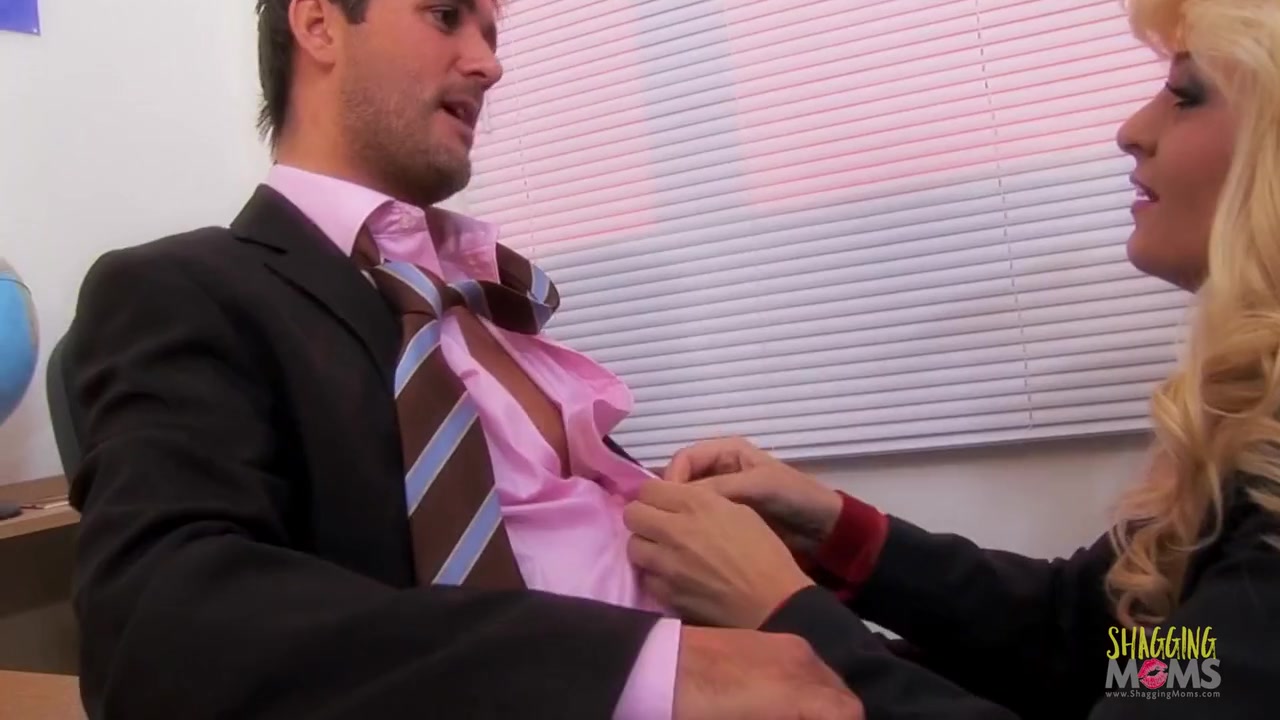 Intense Office Sex Makes The Mature Blonde Orgasmic As She Rides Her Bosses Dick