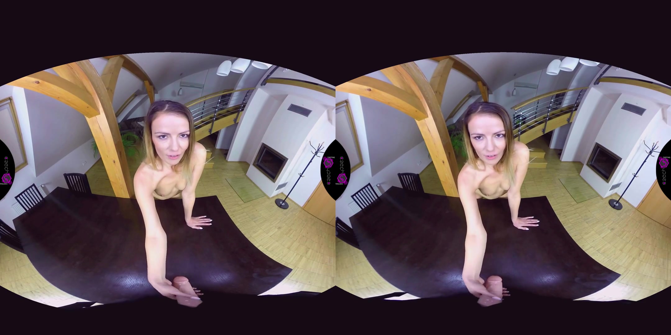 Giny Loud in Samantha Joons Hardcore Casting - CzechVRCasting