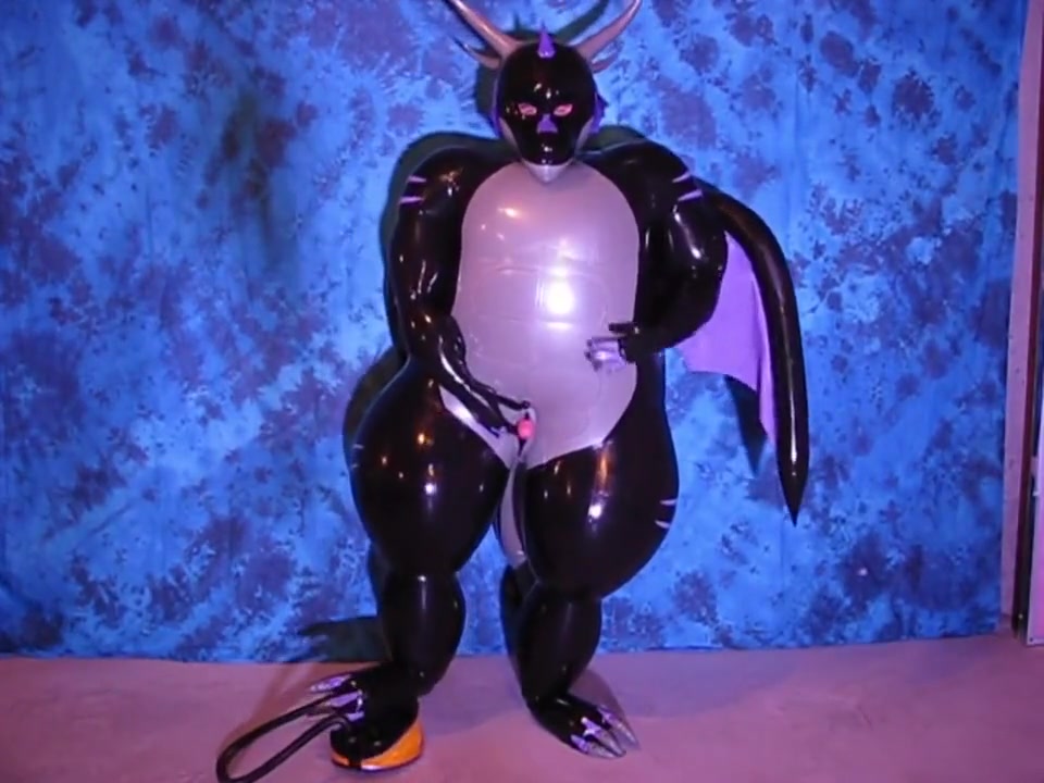 Rubber Muscle Dragon Solo Inflation