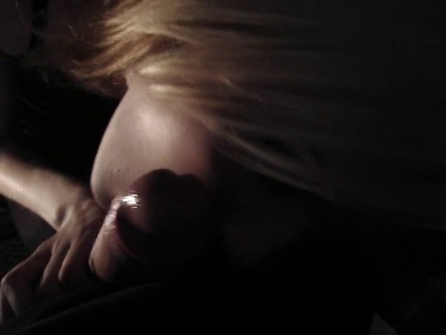 Fair blonde emo teen 18+ sucking big rod