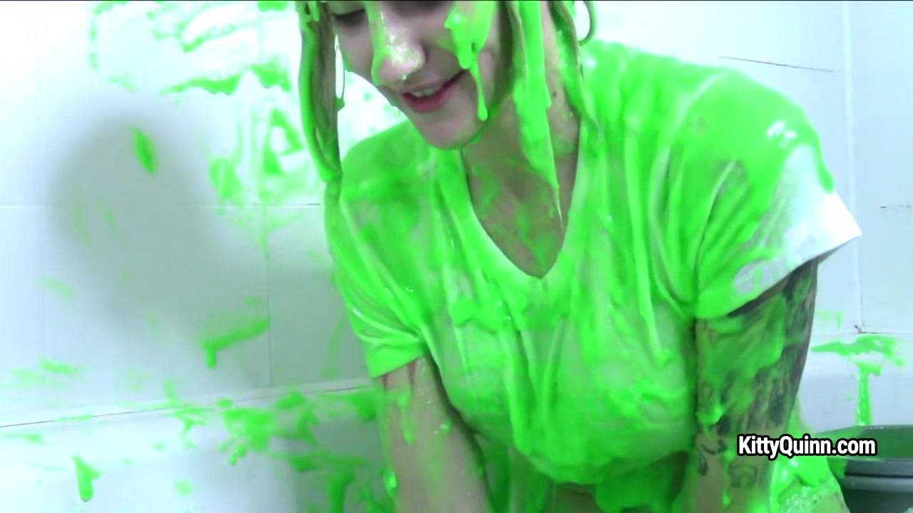 KittyQuinn - Behind The Scenes Slime Shoot