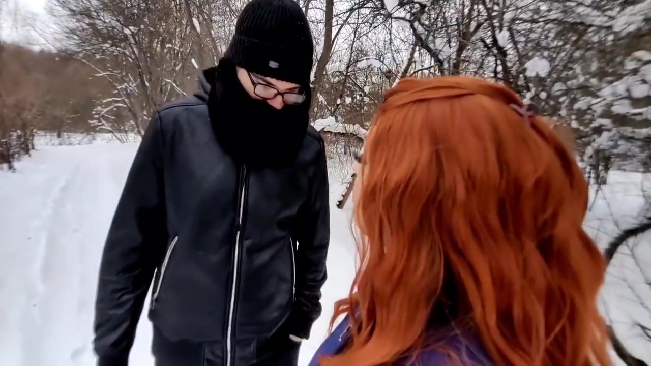 Walked In The Park In Winter Undressed And Sucked A Stranger