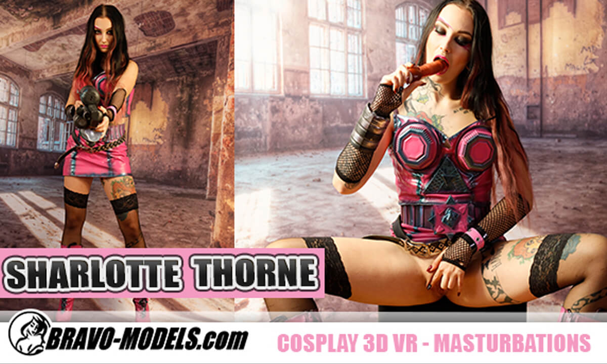 431 - Sharlotte Thorne; Hot Alt-Girl Solo - SexLikeReal
