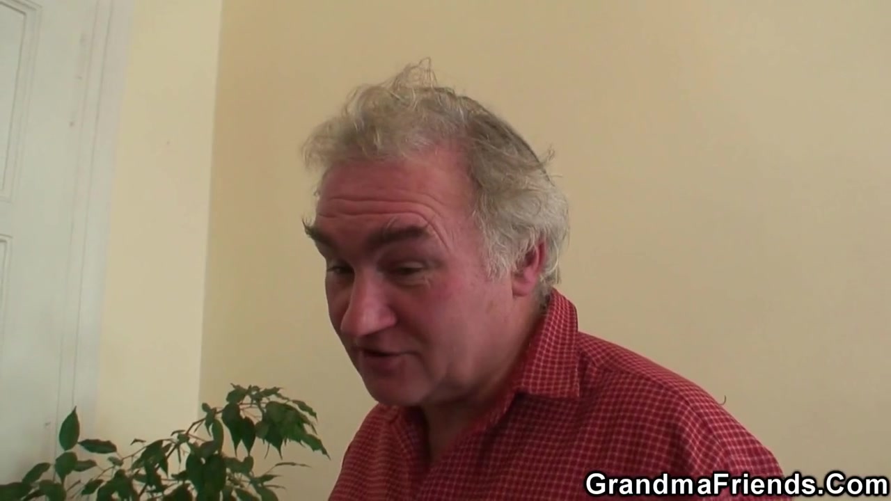 Very Old Granny Threesome Fucking